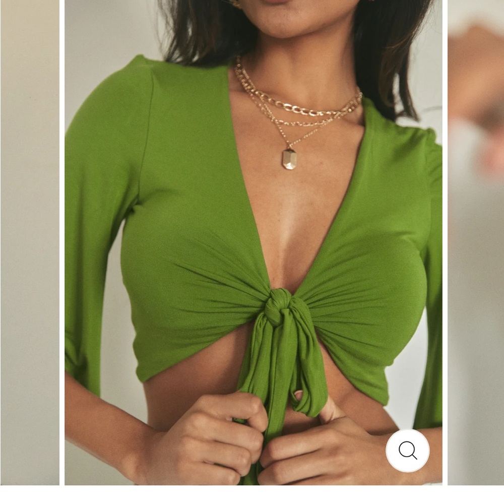 Klassy Network front tie resort top